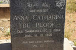 PLOOY Anna Catharina, du nee SWANEPOEL 1864-1959