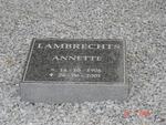LAMBRECHTS Annette 1908-2001
