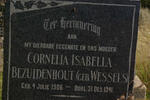 BEZUIDENHOUT Cornelia Isabella nee WESSELS 1906-1941
