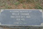 CROMIE Willie -1921