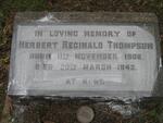 THOMPSON Herbert Reginald 1908-1942