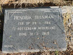 HUISMAN Hendrik 1884-1969