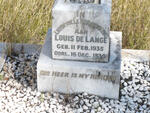 LANGE Louis, de 1935-1935