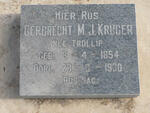 KRUGER Gerbrecht M.J. nee TROLLIP 1854-1930