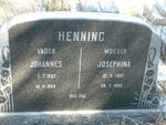HENNING Johannes 1897-1969 & Josephina 1902-1980