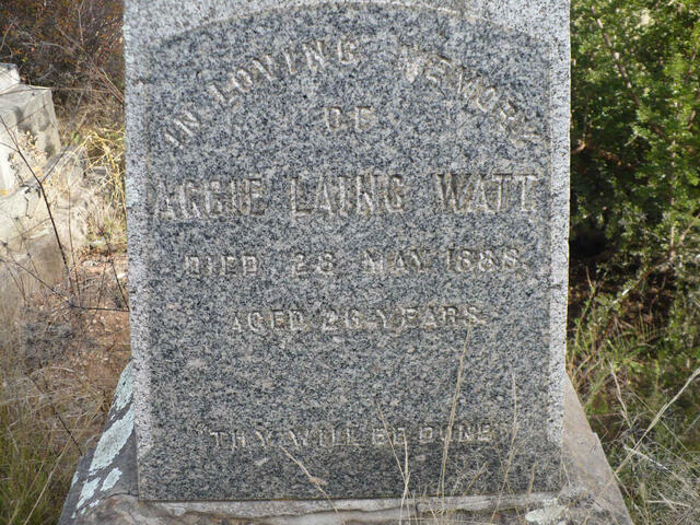 WATT Aggie Laing -1888