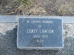 LAWTON Gerty 1900-1978