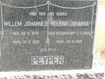 PEYPER Willem Johannes 1878-1938 & Helena Johanna STEENEKAMP 1884-1959