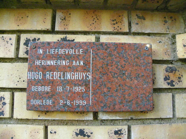 REDELINGHUYS Hugo 1925-1999