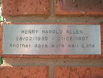 ALLEN Henry Harold 1939-1997