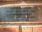CREWE Arthur 1922-1992 & Theresia 1927-2007