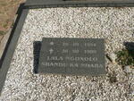 SHANDU Lala Ngoxolo 1954-1999 :: SHANDU Lala Ngoxolo 1979-2007 