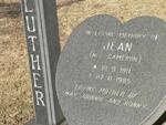 LUTHER Jean nee CAMERON 1911-1985 :: WATTS Keith 1927-1992 & May LUTHER 1829-1998