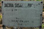 PRINSLOO Jacoba Susanna 1915-1916