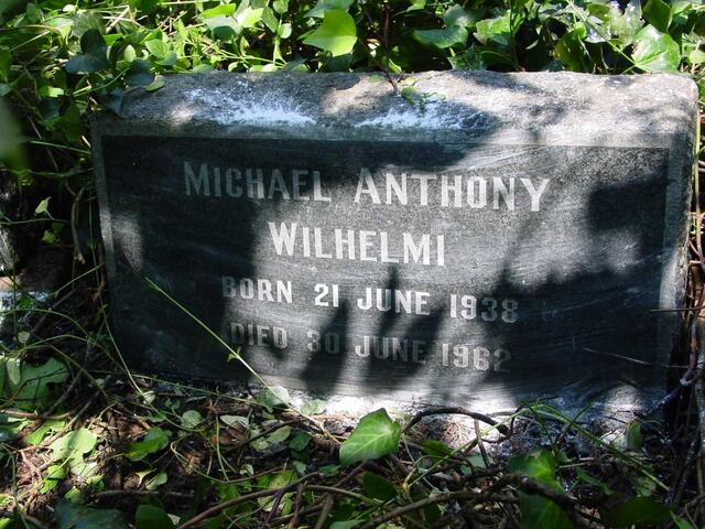 WILHELMI Michael Anthony 1938-1962