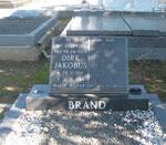 BRAND Dirk Jacobus 1914-1994