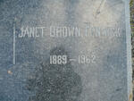 FENWICK Peter 1874-1951 & Janet Brown 1889-1962