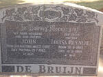 BRUIJN John, de 1901-1962 & Louisa REYNEKE 1905-1985