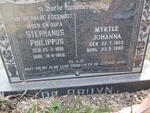 BRUYN Stephanus Phillippus1891-1968 & Myrtle Johanna 1903-1980