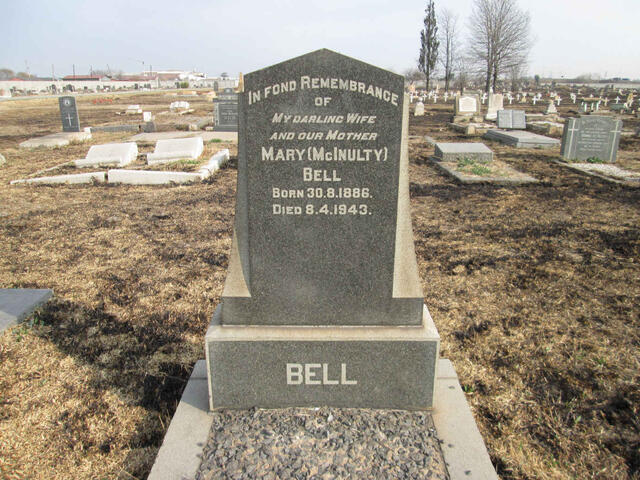 BELL Mary nee McINULTY 1886-1943