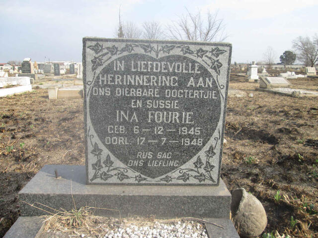 FOURIE Ina 1945-1948