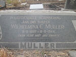 MÜLLER Wilhelmina C. 1897-1944