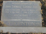 THORNTON John Thomas 1885-1942 & Louise Ann 188?-1978