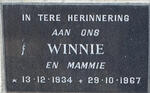 ? Winnie 1934-1967