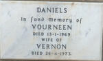 DANIELS Vernon -1973 & Vourneen -1969