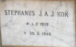 KOK Stephanus J.A.J. 1915-1966