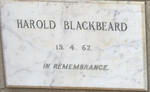 BLACKBEARD Harold -1967