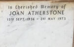 ATHERSTONE Joan 1936-1973
