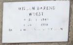 WOEST Willem Barend 1945-1988