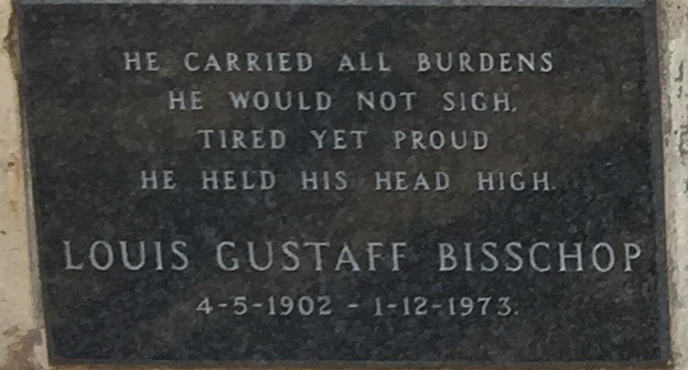 BISSCHOP Louis Gustaff 1902-1973