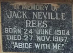 REES Jack Neville 1904-1967