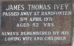 IVEY James Thomas -1971