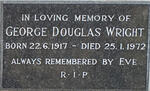 WRIGHT George Douglas 1917-1972