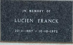 FRANCK Lucien 1887-1972