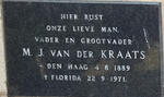 KRAATS M.J., van der 1889-1971