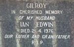 GILROY Ian Edwin -1976