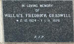 GRADWELL Wallace Fredrick 1924-1976