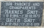 SMIT Hannes 1915-1975 & Urith 1915-1991