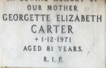 CARTER Georgette Elizabeth -1971
