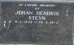 STEYN Johan Hendrik 1923-1978