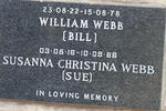 WEBB William 1922-1978 & Susanna Christina 1916-1986