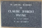 PAYNE Claude Robert 1933-1977