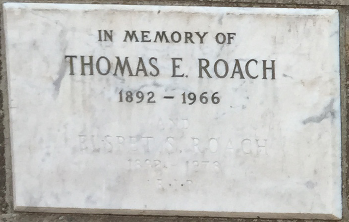 ROACH Thomas E. 1892-1966 & Elsbet S. 1892-1978