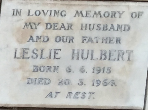 HULBERT Leslie 1915-1964