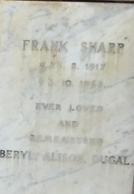 SHARP Frank 1917-1965