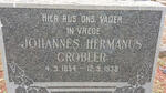 GROBLER Johannes Hermanus 1854-1938